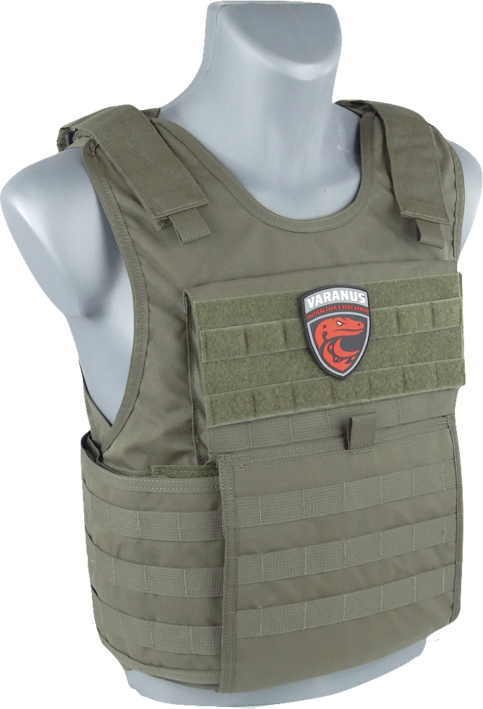 Buy online Premium Quality highly resistant Varanus TACTICAL GEN2  Vest with IIIA Ballistic Panel - Varanus